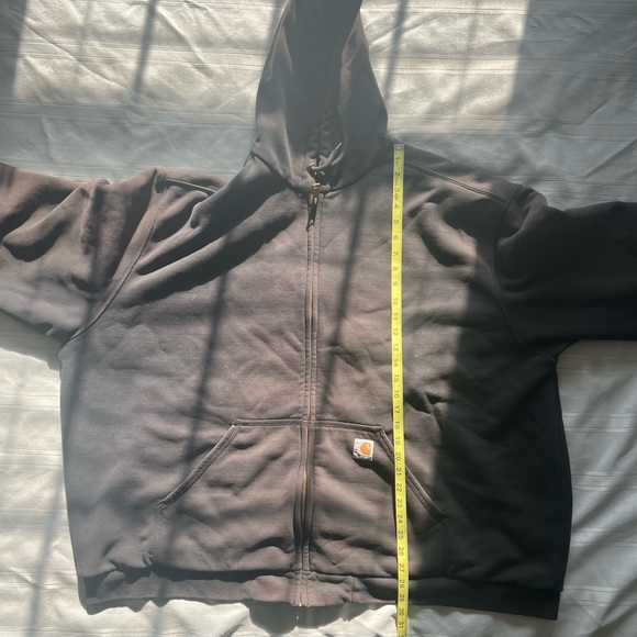 Carhartt Men’s Zip-Up Sweatshirt/Jacket (Size 4XL) - Picture 4 of 10